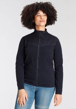 Große Größen: Fleecejacke, marine, Gr.42 von maier sports