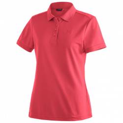 Maier Sports - Women's Ulrike - Polo-Shirt Gr 36 - Regular rot von maier sports