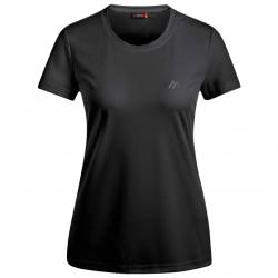 Maier Sports - Women's Waltraud - Funktionsshirt Gr 38 - Regular schwarz von maier sports