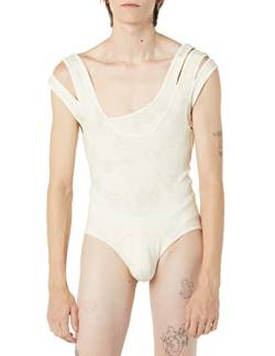 maison blanche Bodysuit, Bright Printed Rib, 5 von maison blanche