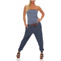 malito more than fashion Jumpsuit 9650 Marine Design Einheitsgröße von malito more than fashion