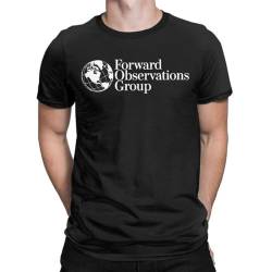 Forward Observations Group T Shirts Men Pure Cotton Vintage T-Shirt Crew Neck Death Skeleton Tee Shirt Short Sleeve Clothing Black L Black M von malloy