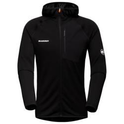 Mammut - Aenergy Light Midlayer Hooded Jacket - Fleecejacke Gr L schwarz von mammut