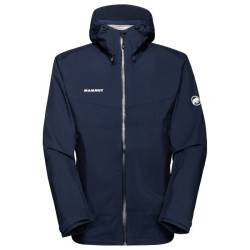 Mammut - Convey Tour Hardshell Hooded Jacket - Regenjacke Gr S blau von mammut