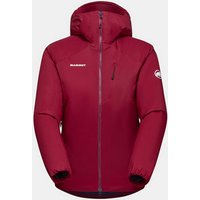 Mammut Funktionsjacke Rime IN Flex Hooded Jacket Women 3715 blood red von mammut