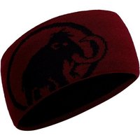 Mammut Stirnband Tweak Headband mit eingestricktem Mammut von mammut