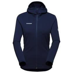 Mammut - Women's Aconcagua Light Midlayer Hooded Jacket - Fleecejacke Gr M blau von mammut