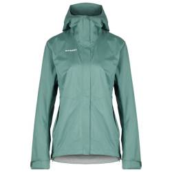 Mammut - Women's Alto Hardshell Hooded Jacket - Regenjacke Gr S türkis von mammut