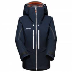 Mammut - Women's Nordwand Advanced HS Hooded Jacket - Regenjacke Gr L blau von mammut