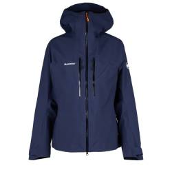 Mammut - Women's Taiss HS Hooded Jacket - Regenjacke Gr S blau von mammut