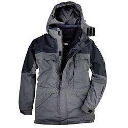 marc&mark 3-in-1 Funktionsjacke XXL anthrazit-schwarz, Größe:8XL von marc&mark