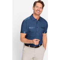 Witt Herren Kurzarm-Poloshirt, jeansblau von marco donati