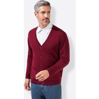 Witt Weiden Herren Strickjacke bordeaux von marco donati