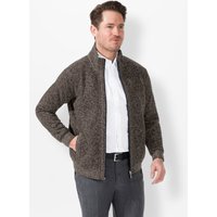 Witt Weiden Herren Strickjacke braun-meliert von marco donati