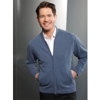 Witt Weiden Herren Strickjacke jeansblau-meliert von marco donati