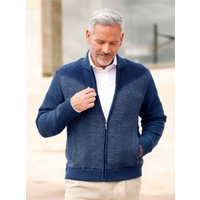 Witt Weiden Herren Strickjacke jeansblau-meliert von marco donati