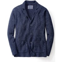 Witt Weiden Herren Strickjacke marine-meliert von marco donati