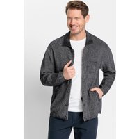 Witt Weiden Herren Strickjacke schwarz-meliert von marco donati