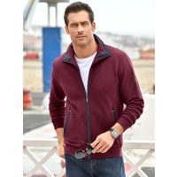 Witt Weiden Herren Sweatjacke bordeaux von marco donati