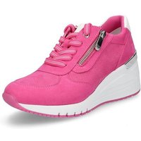 MARCO TOZZI Marco Tozzi Damen Keil Sneaker pink Sneaker von marco tozzi