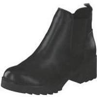 Marco Tozzi Chelsea Boots Damen schwarz|schwarz von marco tozzi