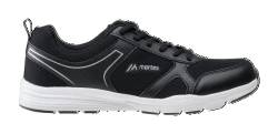 martes Herren CELARI Sneaker, Black/Silver, 42 EU von martes