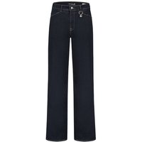 Mavi Schlagjeans Meghan Bootcut, dunkelblau, Flared-Design, elastische Denim-Qualität von mavi