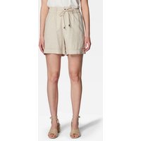 Mavi Shorts Leinen Stoff Shorts Hot Pants Bermuda 5489 in Natur von mavi