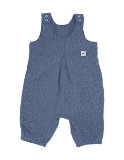 maximo Baby Jungen kurzer ärmelloser Hosenanzug/Overall 39200 1322 in indigo, Kleidergröße:86, Farbe:blau (altindigo 0066) von maximo