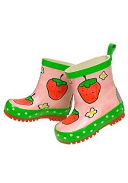 maximo Mädchen Gummistiefel/Regenstiefel kleine Erdbeere 83203-8474 in Mehrfarbig, Kleidergröße:27, Farbe:Mehrfabig von maximo