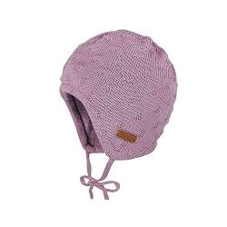 maximo Mädchen Mütze mit Bindeband 25571 3805 in Flieder, Kleidergröße:47, Farbe:Flieder von maximo