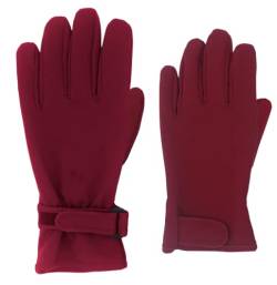 maximo Mädchen Softshell Handschuhe/Fingerhandschuhe 19103 6399 in rot, Kleidergröße:Größe 4, Farbe:rot von maximo