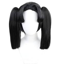 Anime-Cosplay-Perücke Kanzaki Perücke für Männer und Frauen Schwarz Lange Haare Haare für Halloween, Karneval, Kostümparty mit gratis Perückenkappe von maysuwell