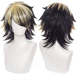 Anime Cosplay Wig Kazutora Hanemiya Wig for Men Women Mehrfarbig hair for Halloween carnival Q3Costume Party with Free Wig Cap von maysuwell