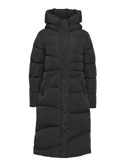 mazine Damen Langmantel Wanda Coat - black - Größe XS von mazine