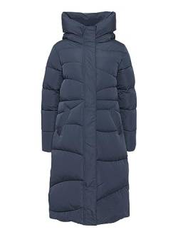 mazine Damen Langmantel Wanda Coat - night blue - Größe L von mazine