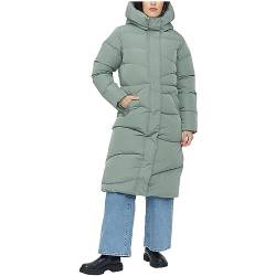 mazine Damen Langmantel Wanda Coat - sea green - Größe S von mazine