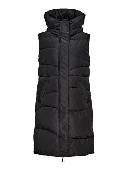 mazine Damen Steppweste Wanda Vest - black - Größe XS von mazine