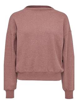 mazine Damen Sweatshirt Mona Sweater - Dark Cherry Mel. - Größe XS von mazine