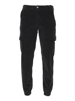 mazine Herren Cordhose Barrie Pants - Black - Größe XL von mazine
