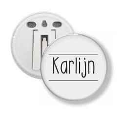 Knopf 58 MM - Karlin, 58mm, Kunststoff von mcliving
