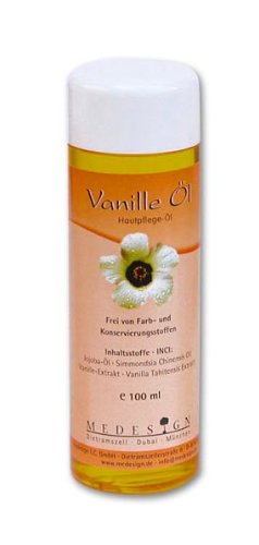 medesign Vanille Körperöl, 1er Pack (1 x 100 ml) von medesign