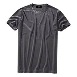 meiodtion T Shirt Herren Activewear für Herren Tshirt Männer Herren Velours Mode Hip Hop dünne einfache kurzärmlige T Shirts Oversized Tshirt Herren Shirts Kurzarm von meiodtion