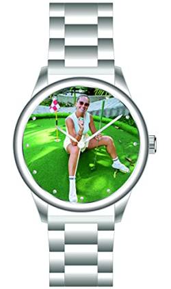 memories Fotouhr personalisierte Uhr Geschenk 41mm 3BAR Uhr mit Foto Made in Germany von memories