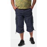 Men Plus Bermudas Men+ 3/4-Cargohose Ripstop teilelastischer Bund von men plus