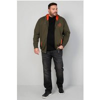 Men Plus Fleecejacke Men+ Hoodiejacke Kapuze Bauchfit bis 80/82 von men plus