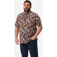 Men Plus Kurzarmhemd Men+ Hemd Bauchfit Halbarm Buttondown-Kragen von men plus