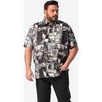 Men Plus Kurzarmhemd Men+ Hemd Halbarm Kentkragen Comfort Fit bis 8 XL von men plus