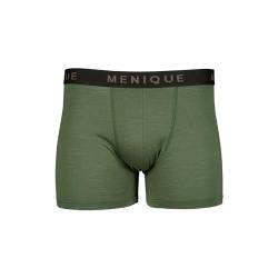 menique Merinowolle Unterwäsche Herren Boxershorts Unterhose Unterhose für Männer Boxershorts Weiche Atmungsaktive Geruchsfreie Unterwäsche für Männer, dunkelgrün, L von menique