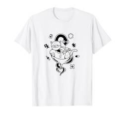 Doktor Katze Schlange Lustiges Geschenk Anime Katzen-Fan T-Shirt von meo-meo Artists